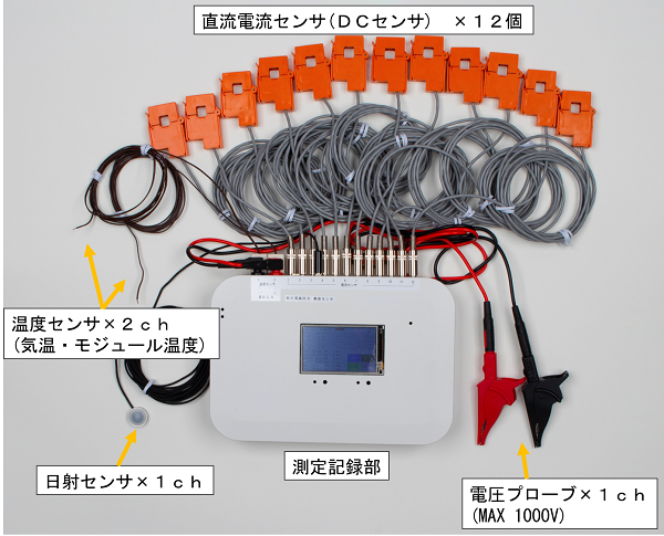 オンライン診断を実現する太陽電池ストリング劣化診断装置